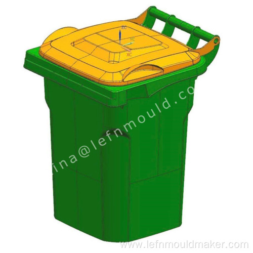 Taizhou Bin Case Mould Round Garbage Can Mould